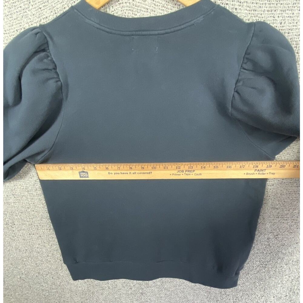 Nation LTD Joss Sweatshirt Women’s M Puff Sleeve Cozycore Comfy Casual - Picture 9 of 9